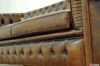 Sofa base with buttons