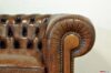 Chester armchair armrest with nails