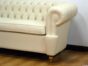 Armrest with cup and foot in gold leaf