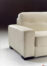 Square armrest with stitching
