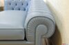 Low backrest finish of the dormeuse