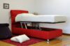 Horizontal double riser container bed