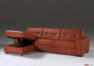 Sofa with storage peninsula