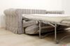 Sofa bed with throw pillows