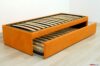 Double single pull-out scomprasa bed for children