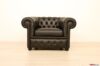 Chester black armchair