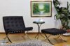 barcelona armchair with ottoman