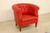 Red cockpit armchair