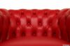 Capitonné backrest Chesterfield armchair