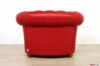 Chester armchair as seen from behind