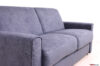 Sofa bed with square armrest