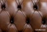 Brown removable leather