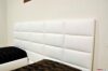 Upholstered paneling for a bedroom set