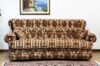 3-seater damask sofa