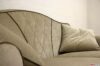 Sofa backrest with diamond stitching