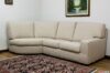 Semi-angular sofa with removable cover