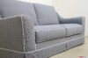 Sofa with removable ruffle cover