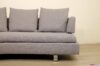 Seat with high steel foot
