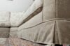 Removable sofa flounce