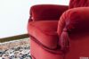 Armrests armchair with tassels