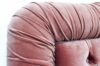Header Roller with Casual Velvet Pleats pink color