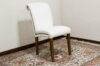 Upholstered leather chair