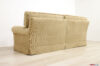 Back of classic sofa with removable fabric cover