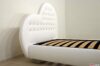 heart-shaped headboard