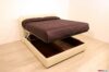 container bed with double movement
