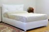 White bed with modern design