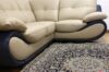Two-tone corner sofa base