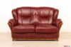 Classic 2-seater sofa with high back