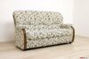 Classic sofa with gobelin floral fabric