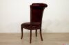 Behind classic capitonné chair