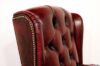 High capitonné backrest with ears office chair