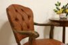 Painted solid wood armrests