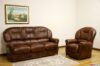 Living room with high backrest for terracotta floor