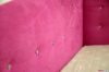 Swarovski in the upholstered headboard