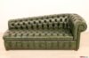 Chesterfield sleeper with capitonné seat