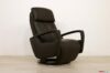 Modern brown leather design reclining armchair