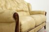 Carved wood armrest template