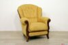 Classic armchair with high feet