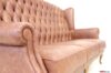 Armrest bergere king leather sofa