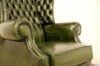 English-style bergere armchair seating