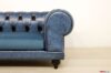 New Chesterfield sofa with large modern armrest