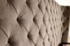 Capitonné workmanship of modern headboard bed