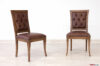 Classic office chairs in wood and leather