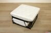 Mechanism pouf bed with mattress