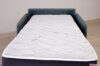 Armchair convertible into single bed with comfortable mattress