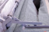 Pillowcase with zipper opening and closing